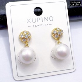 Сережки Xuping14К 10731 ( 2 см.)